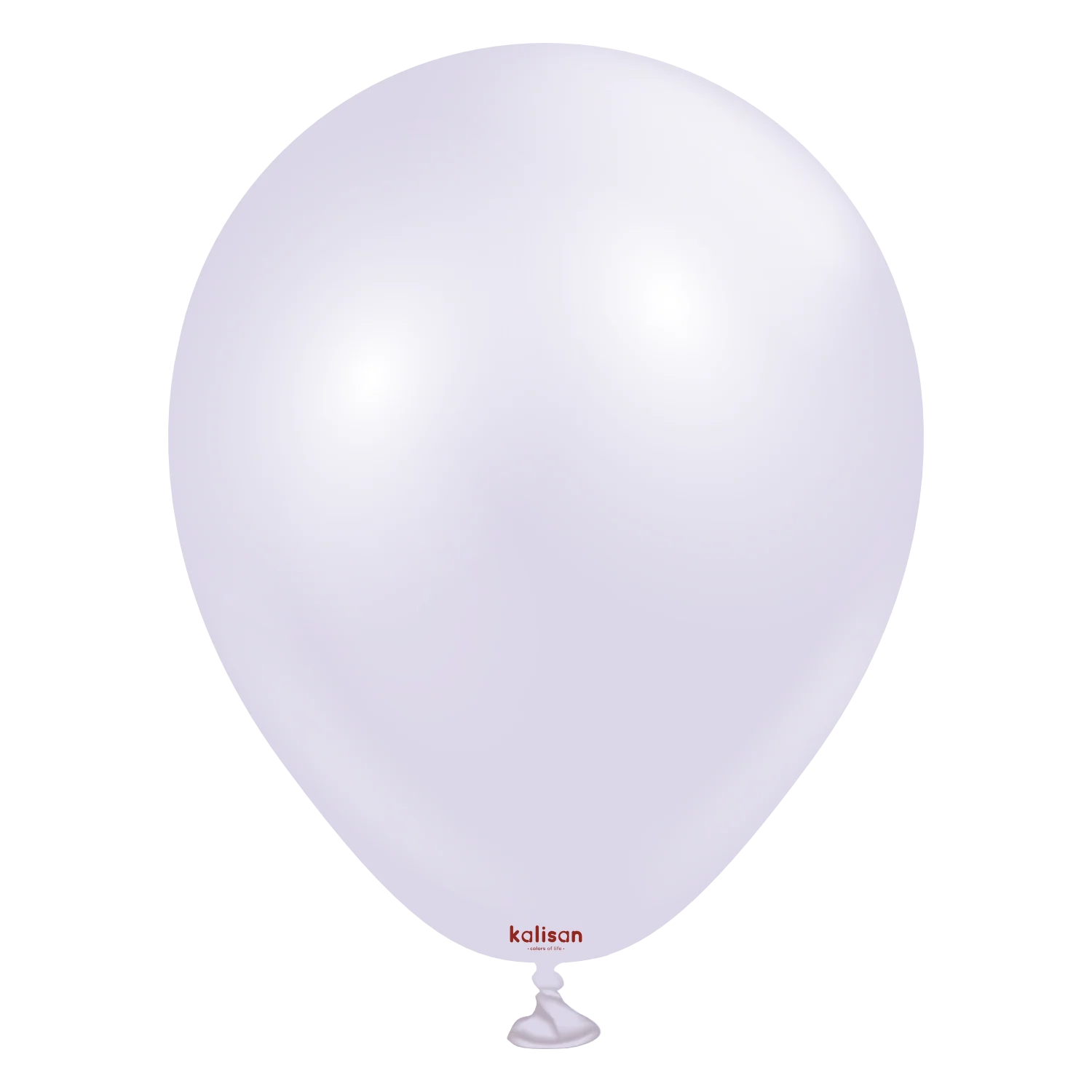 5" Kalisan Brand Latex Balloons Aura Lavender Fog (50 Per Bag)