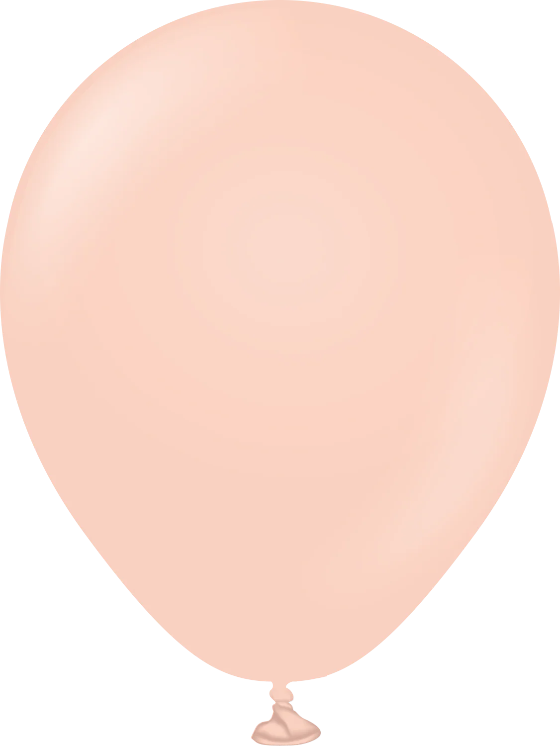 5" Kalisan Latex Balloons Pastel Matte Macaron Salmon - XL SuperSize Bag Count (1000 Per Bag)