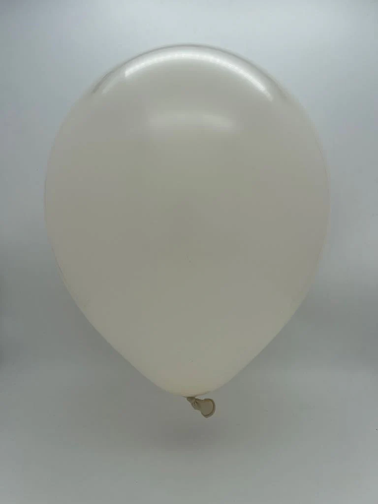 5" Kalisan Latex Balloons Retro White - XL SuperSize Bag Count (1000 Per Bag) - Image 2
