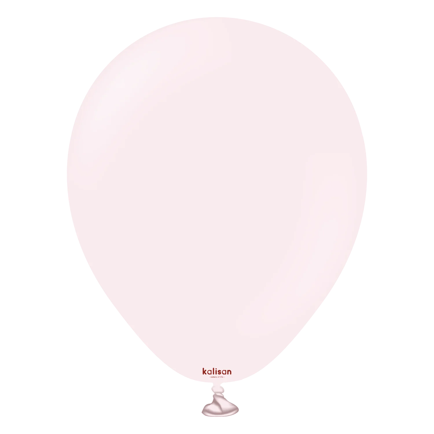 5" Kalisan Latex Balloons Standard Macaron Pale Pink (50 Per Bag)