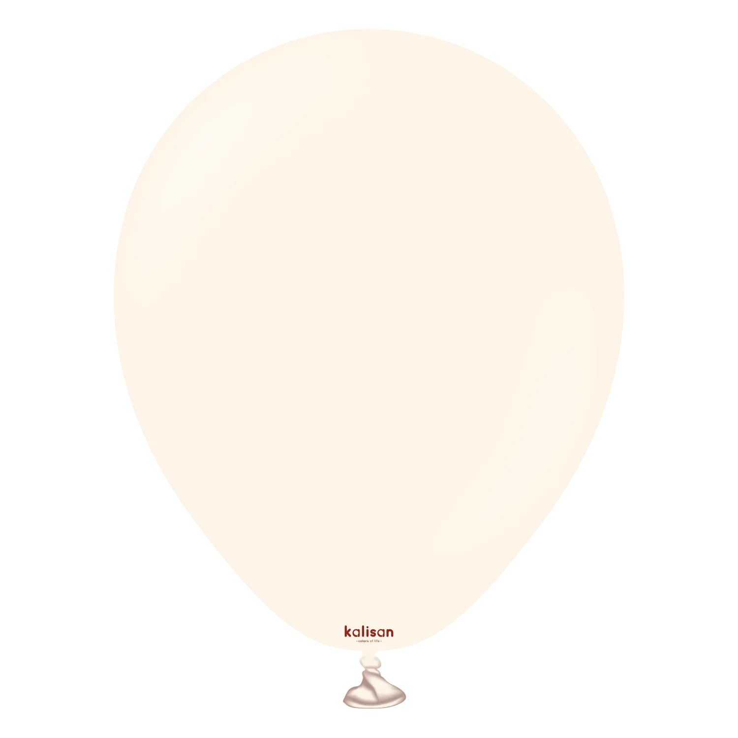 5" Kalisan Latex Balloons Standard Macaron Pale Salmon (50 Per Bag)