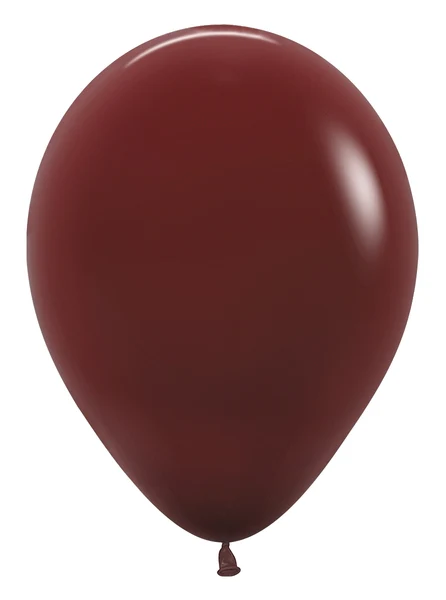 5" Sempertex/Betallatex Latex Balloons (100 Per Bag) Deluxe Merlot - Image 2