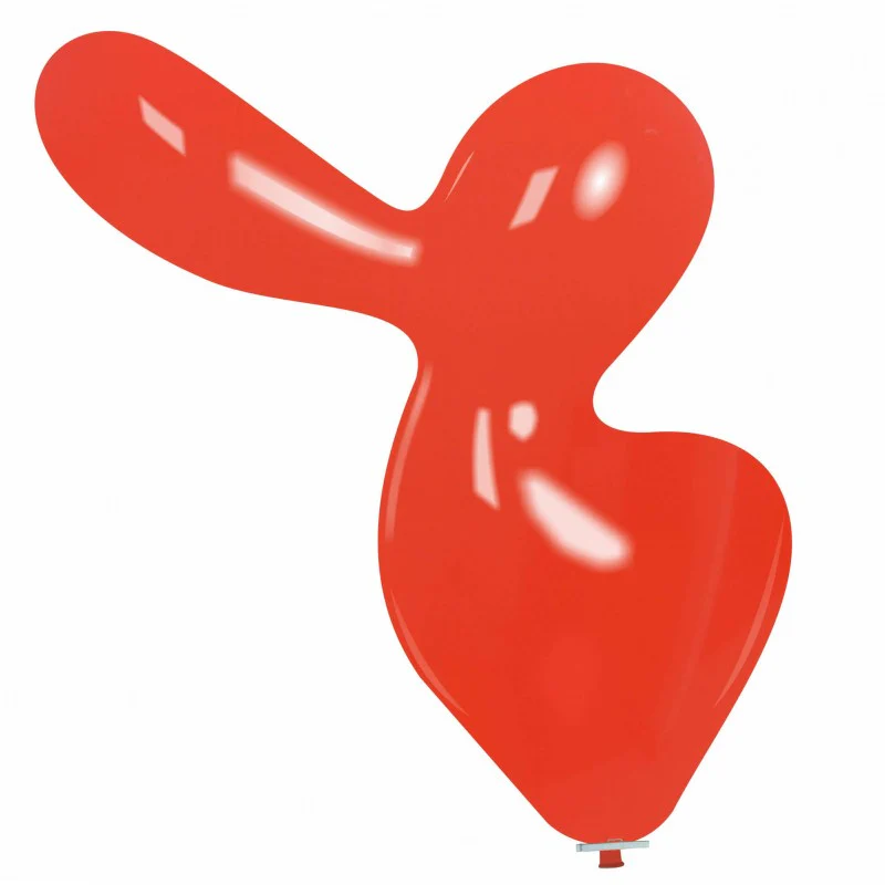 56" Duck Cattex Brand Standard Light Red Latex Balloons