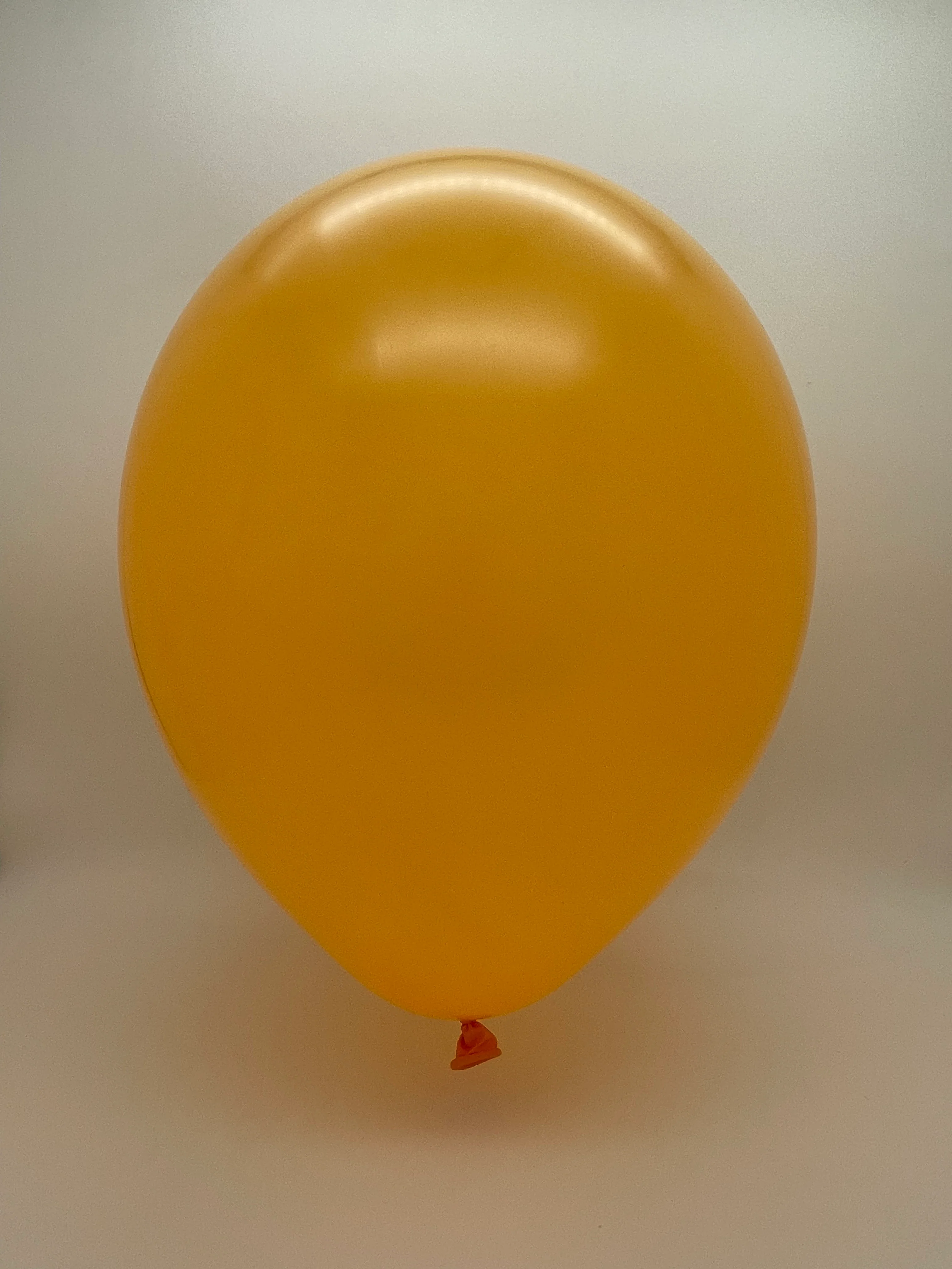 6" Deco Golden Yellow Orange Decomex Linking Latex Balloons (100 Per Bag) - Image 2