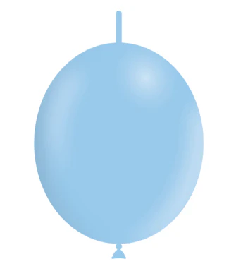 6'' Balloonia Brand Professional Line Latex Balloons Decolink Matte Blue (100 Per Bag)