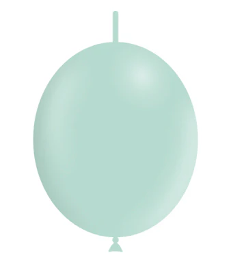 6'' Balloonia Brand Professional Line Latex Balloons Decolink Matte Green (100 Per Bag)
