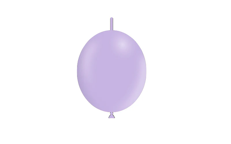 6'' Balloonia Brand Professional Line Latex Balloons Decolink Matte Lavender (100 Per Bag) - Image 3
