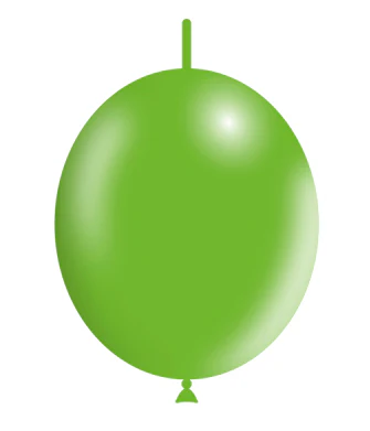 6'' Balloonia Brand Professional Line Latex Balloons Decolink Standard Apple Green (100 Per Bag)