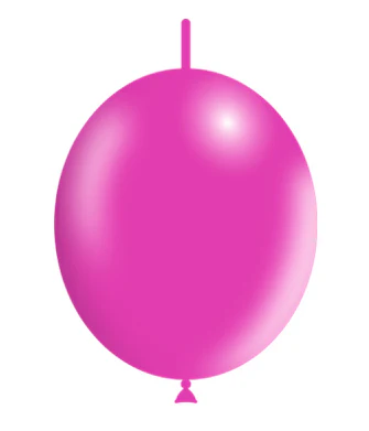6'' Balloonia Brand Professional Line Latex Balloons Decolink Standard Fuchsia (100 Per Bag)