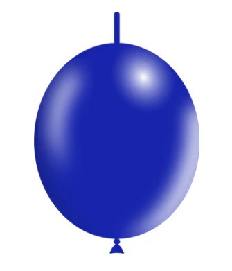 6'' Balloonia Brand Professional Line Latex Balloons Decolink Standard Navy Blue (100 Per Bag)