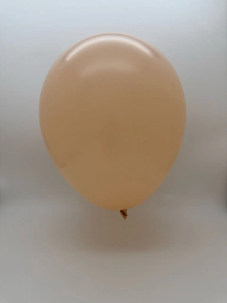 6'' Balloonia Brand Professional Line Latex Balloons Decolink Standard Nude (100 Per Bag) - Image 2