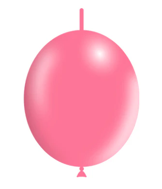 6'' Balloonia Brand Professional Line Latex Balloons Decolink Standard Pink (100 Per Bag)
