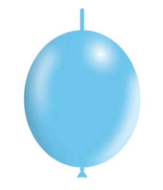 6'' Balloonia Brand Professional Line Latex Balloons Decolink Standard Sky Blue (100 Per Bag)