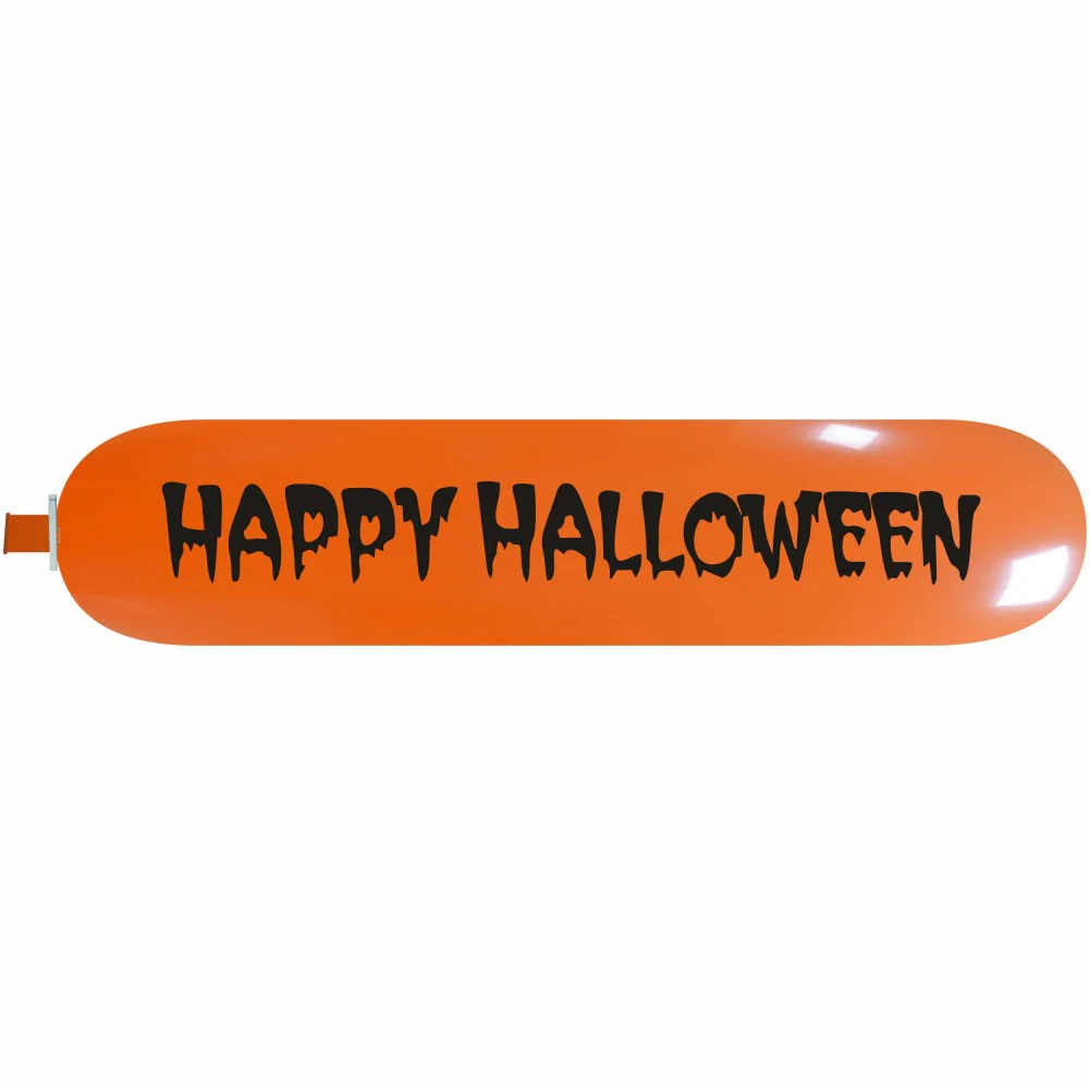 67" Halloween 1 sided (1 Per Bag) Cattex Brand Printed Latex Balloons