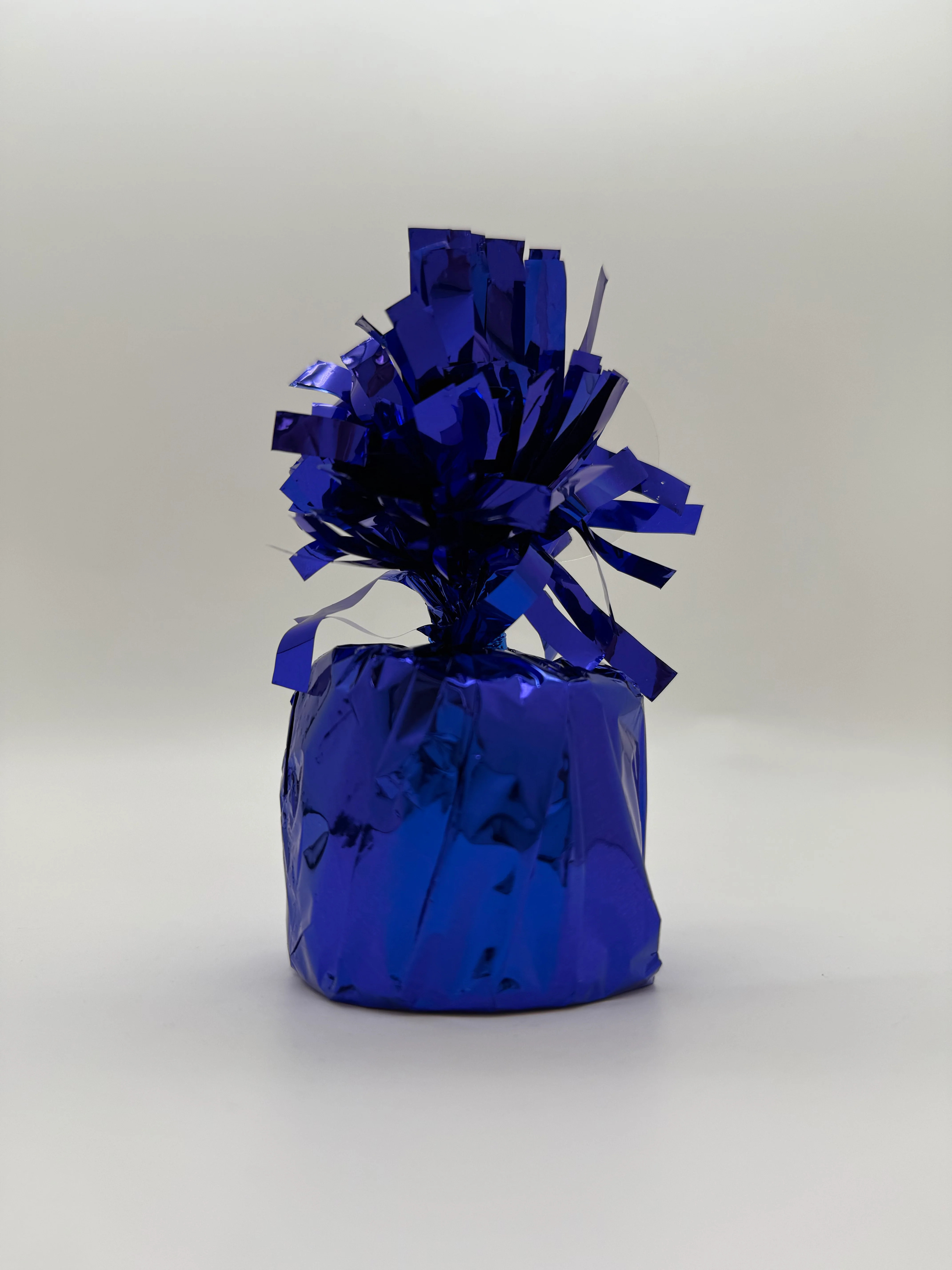 6 oz Blue Foil Wrapped Balloon Weight - Image 2