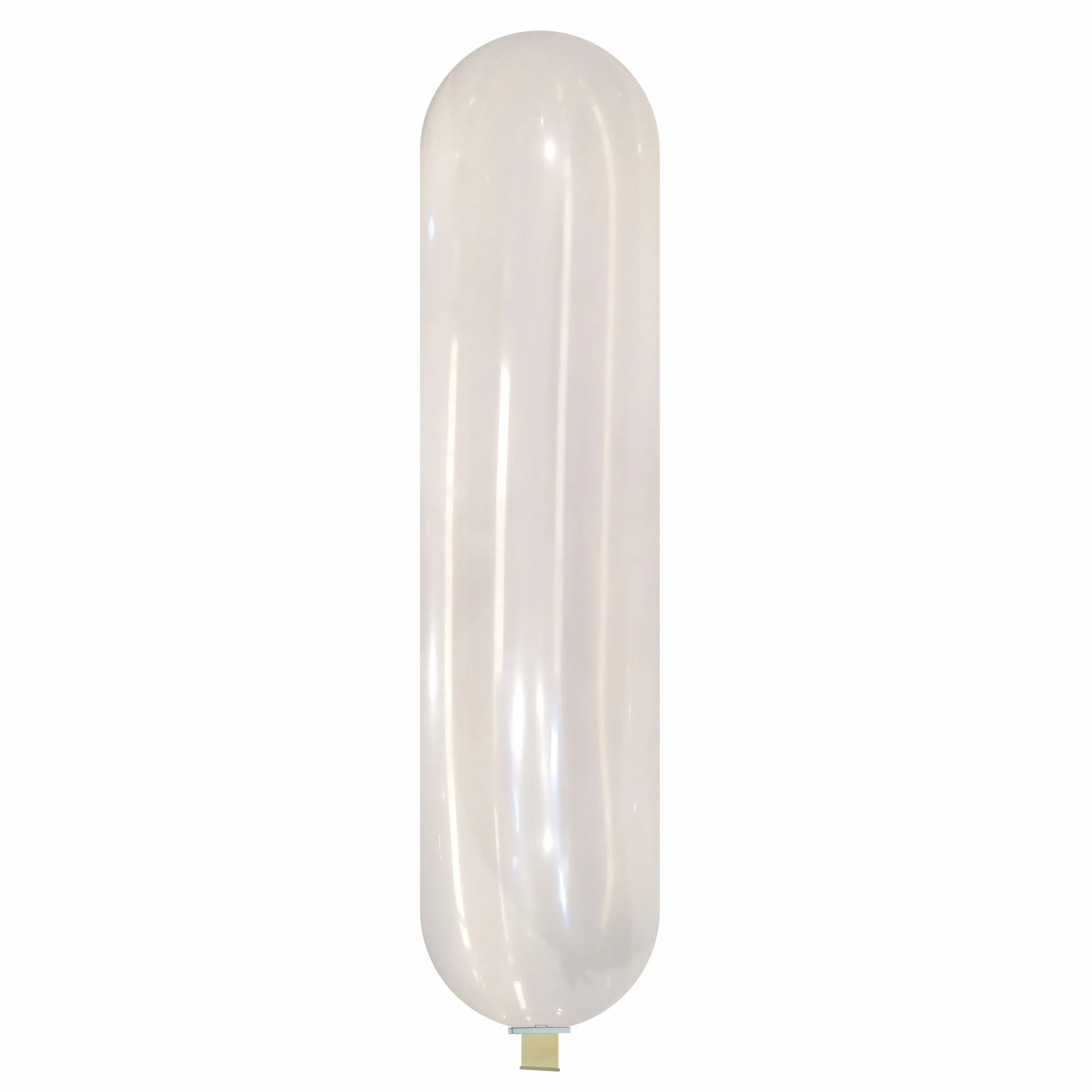 87" X 19.5" Banner Cattex Brand Crystal Transparent Clear Latex Balloons