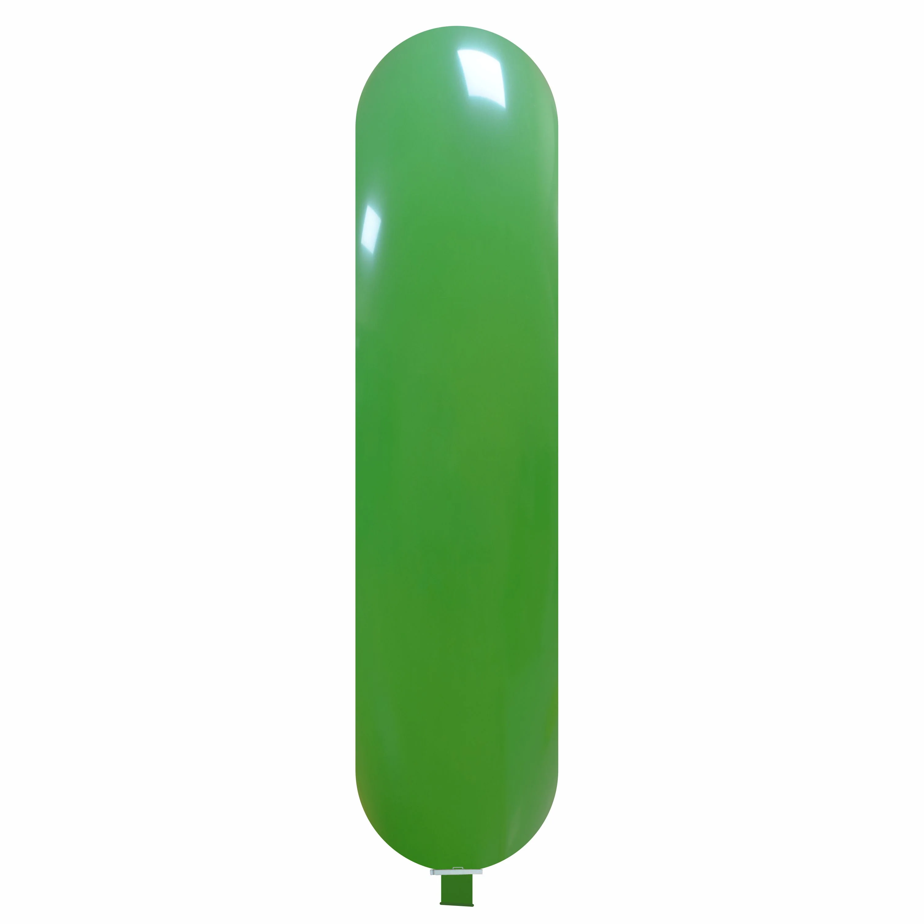 87" X 19.5" Banner Cattex Brand Standard Green Latex Balloons
