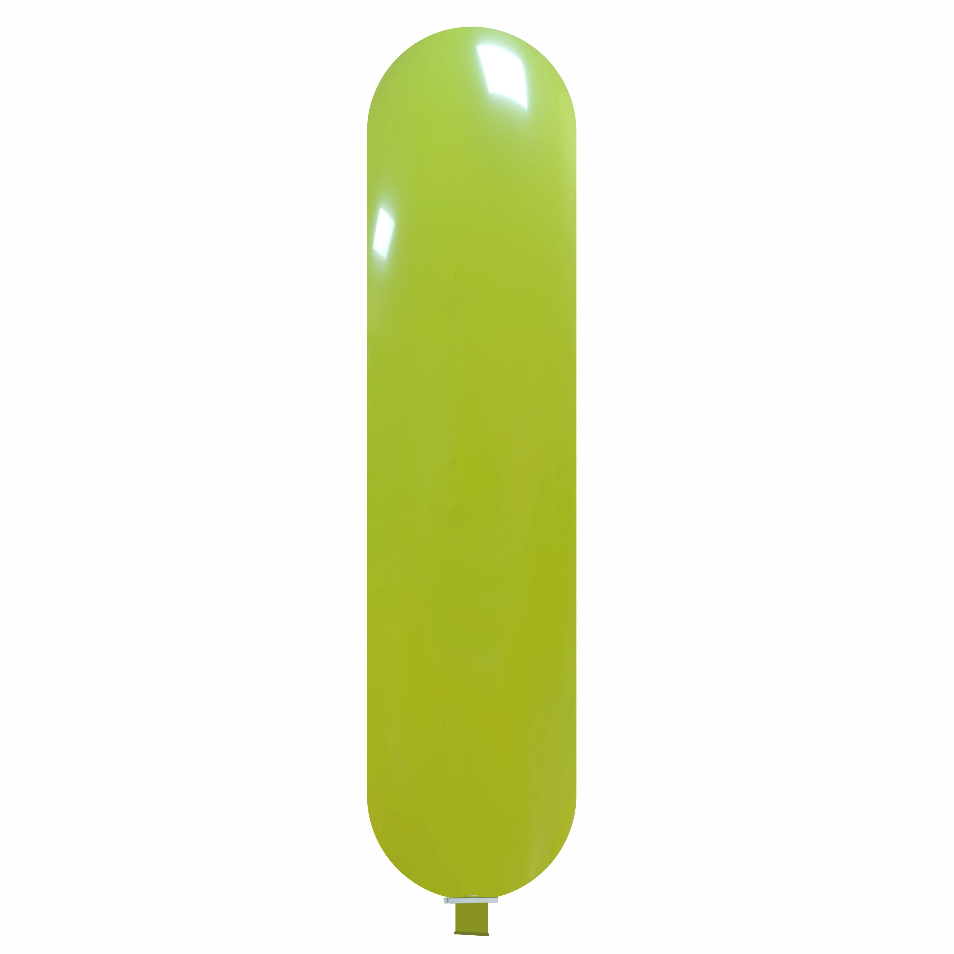 87" X 19.5" Banner Cattex Brand Standard Lime Latex Balloons