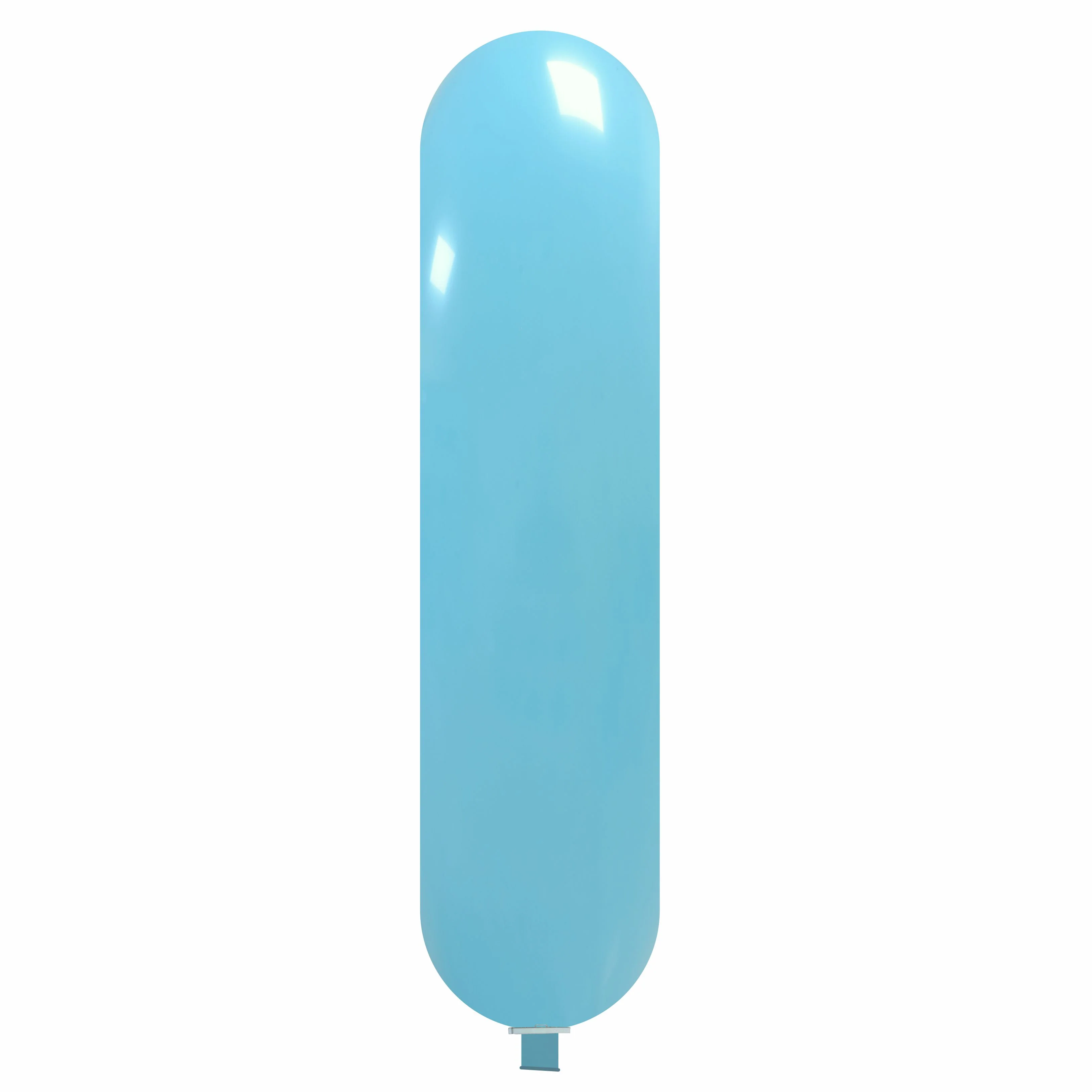 87" X 19.5" Banner Cattex Brand Standard Sky Blue Latex Balloons