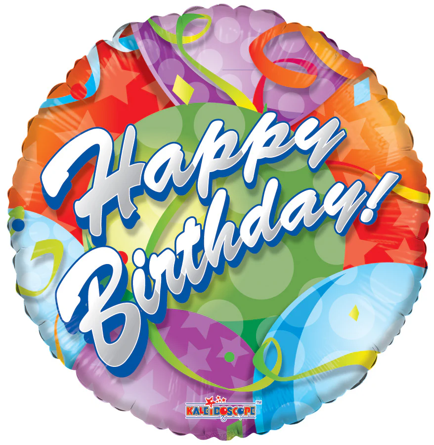 9" Airfill Only (Sticks Sold Separately) Birthday Festive Balloons Balloon