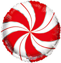 9" Airfill Only (Sticks Sold Separately) Candymint Foil Balloon