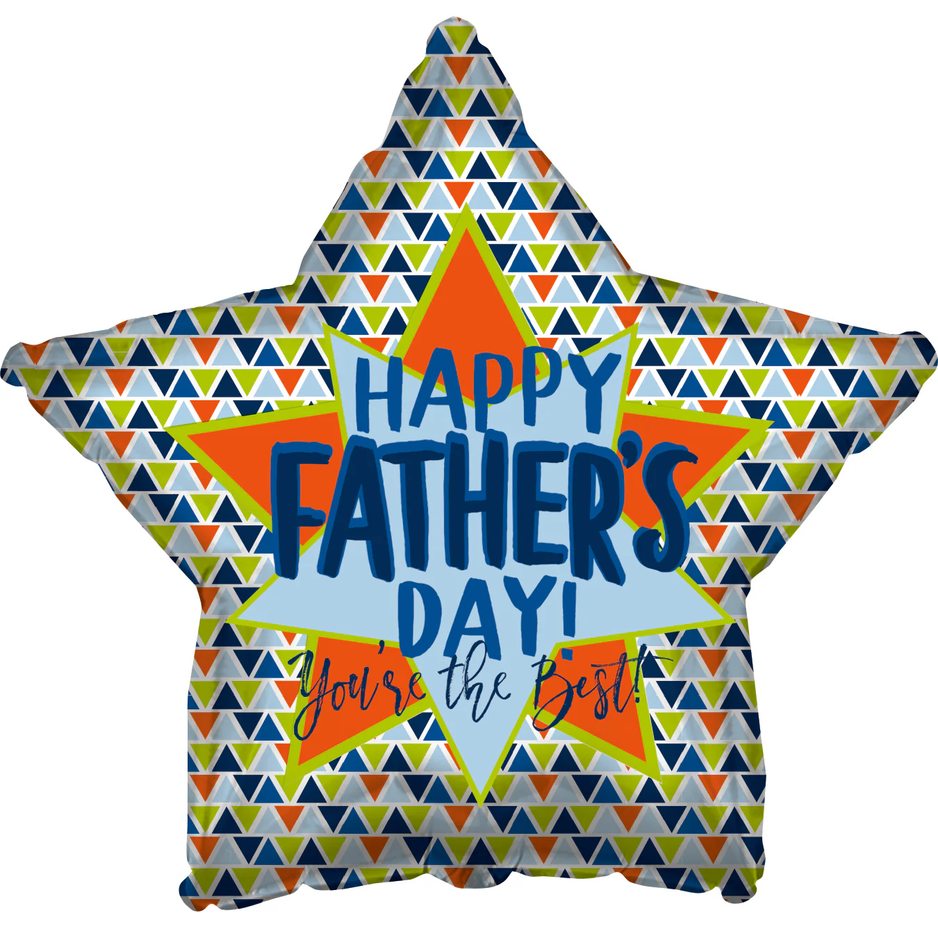 9" Airfill Only (Sticks Sold Separately) Father's Day Best Foil Balloon