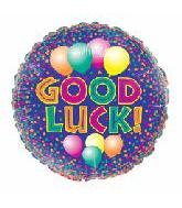 9" Airfill Only (Sticks Sold Separately) Good Luck Bright Balloon