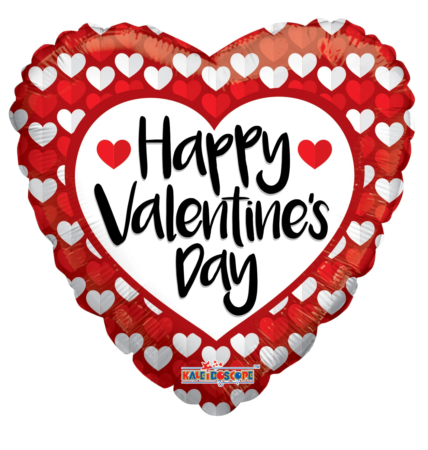 9" Airfill Only (Sticks Sold Separately) Happy Valentine's Day Balloon