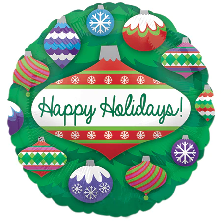 9" Airfill Only (Sticks Sold Separately) Holiday Ornaments Balloon