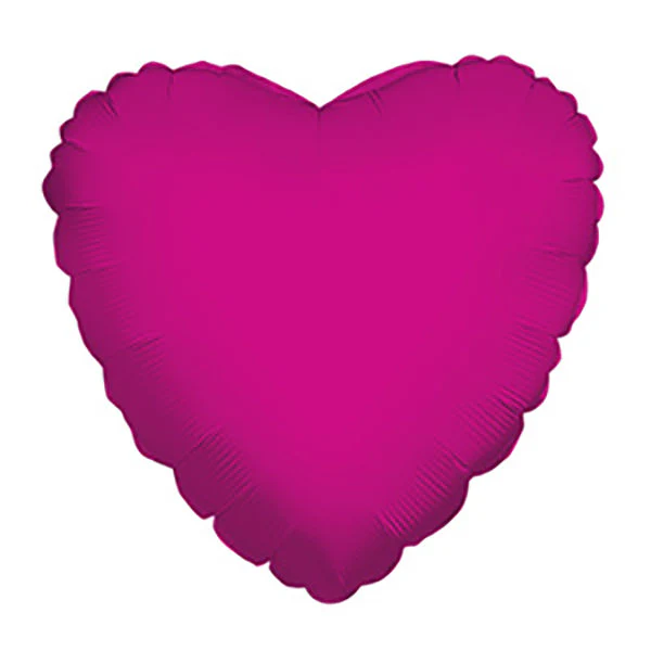 9" Airfill Only (Sticks Sold Separately) Hot Pink Clear View Balloon