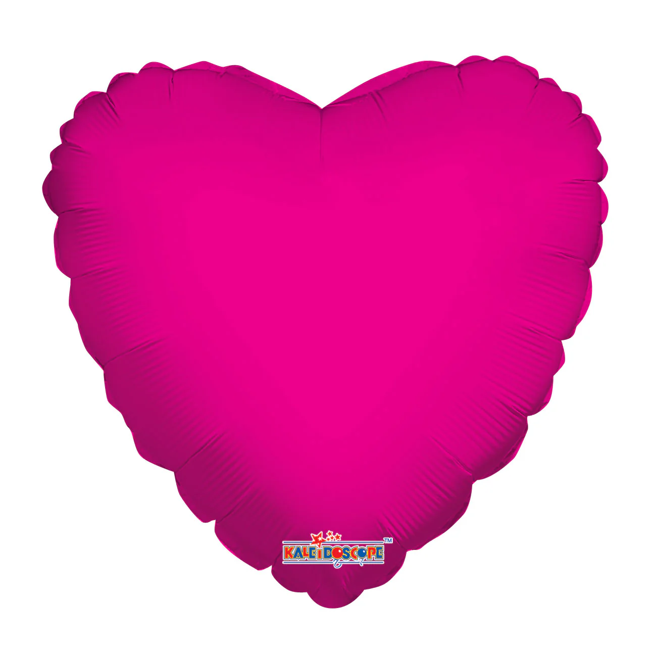9" Airfill Only (Sticks Sold Separately) Hot Pink Heart Balloon