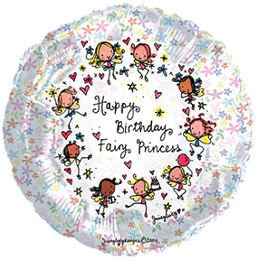 9" Airfill Only (Sticks Sold Separately) Juicy Lucy Fairy Princess ! Balloon