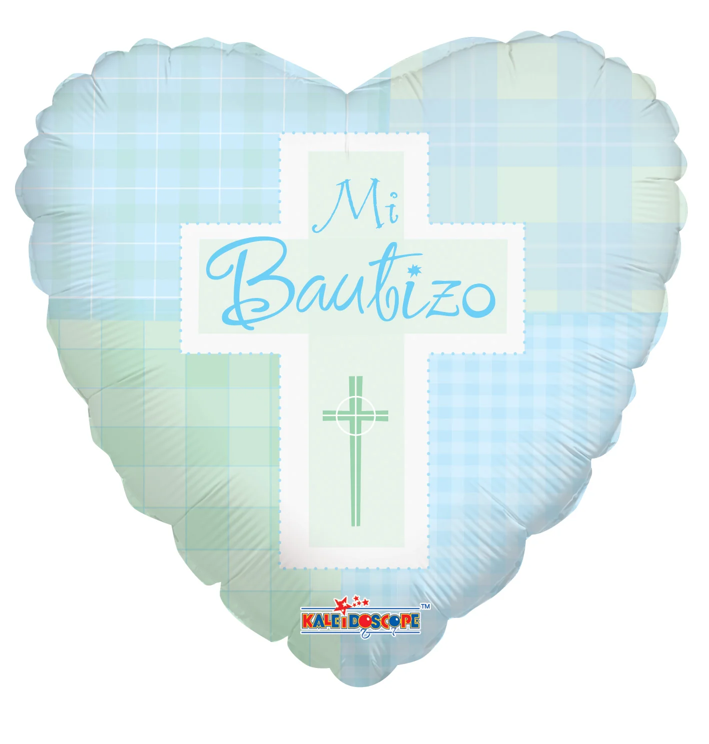 9" Airfill Only (Sticks Sold Separately) Mi Bautizo Blue Balloon (Spanish)