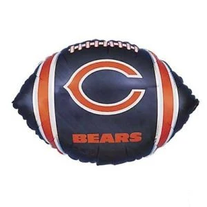 9" Airfill Only (Sticks Sold Separately) NFL Football Balloon Chicago Bears