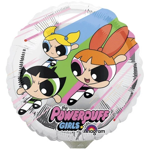 9" Airfill Only Powerpuff Girls Balloon (Sticks Sold Separately)
