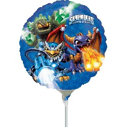 9" Airfill Only Skylanders Group Balloon (Sticks Sold Separately)