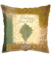 9" Airfill Only (Sticks Sold Separately) Wishing You Well Botanical Balloon