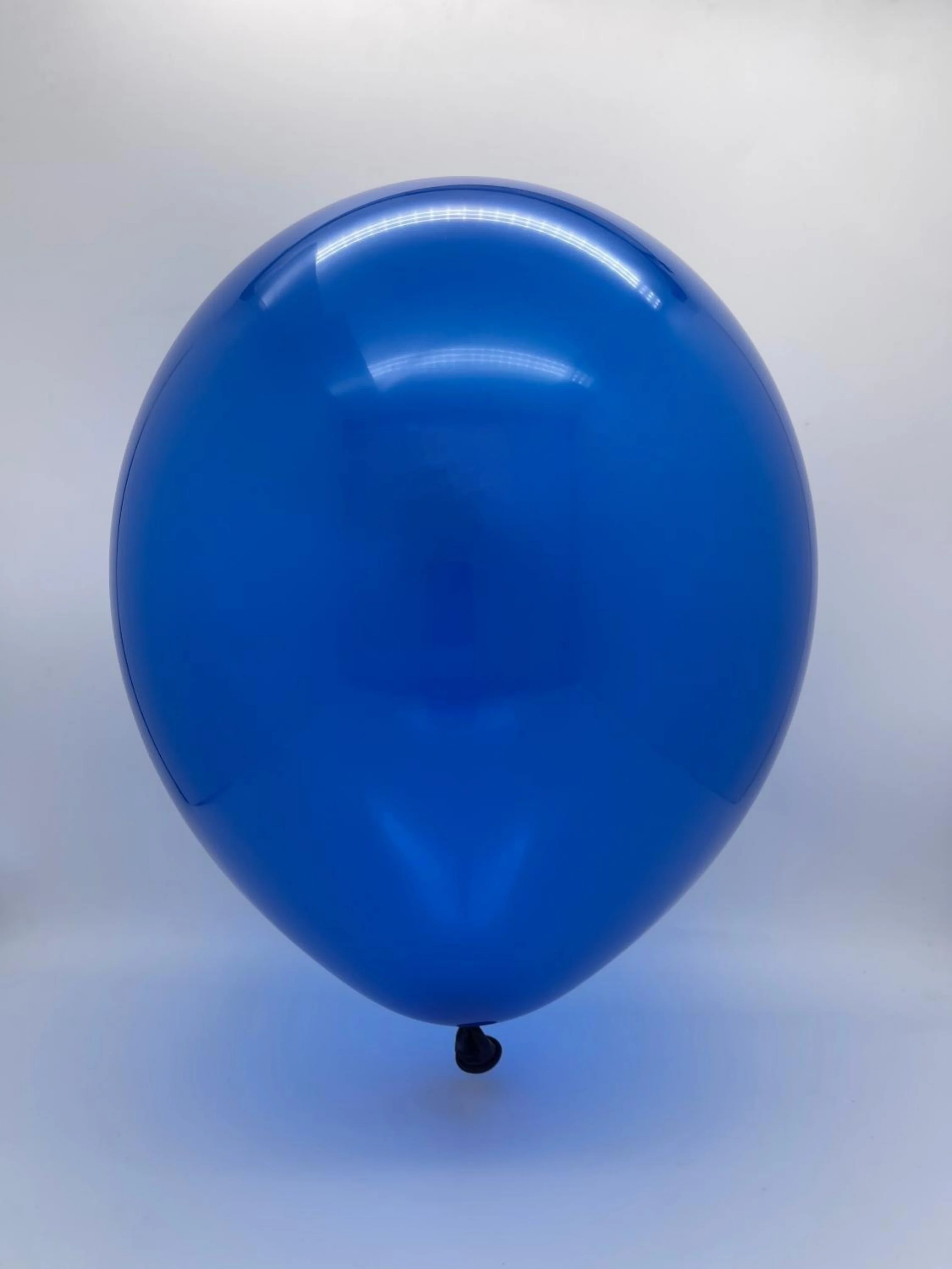 9" Crystal Dark Blue Decomex Latex Balloons (100 Per Bag) - Image 2