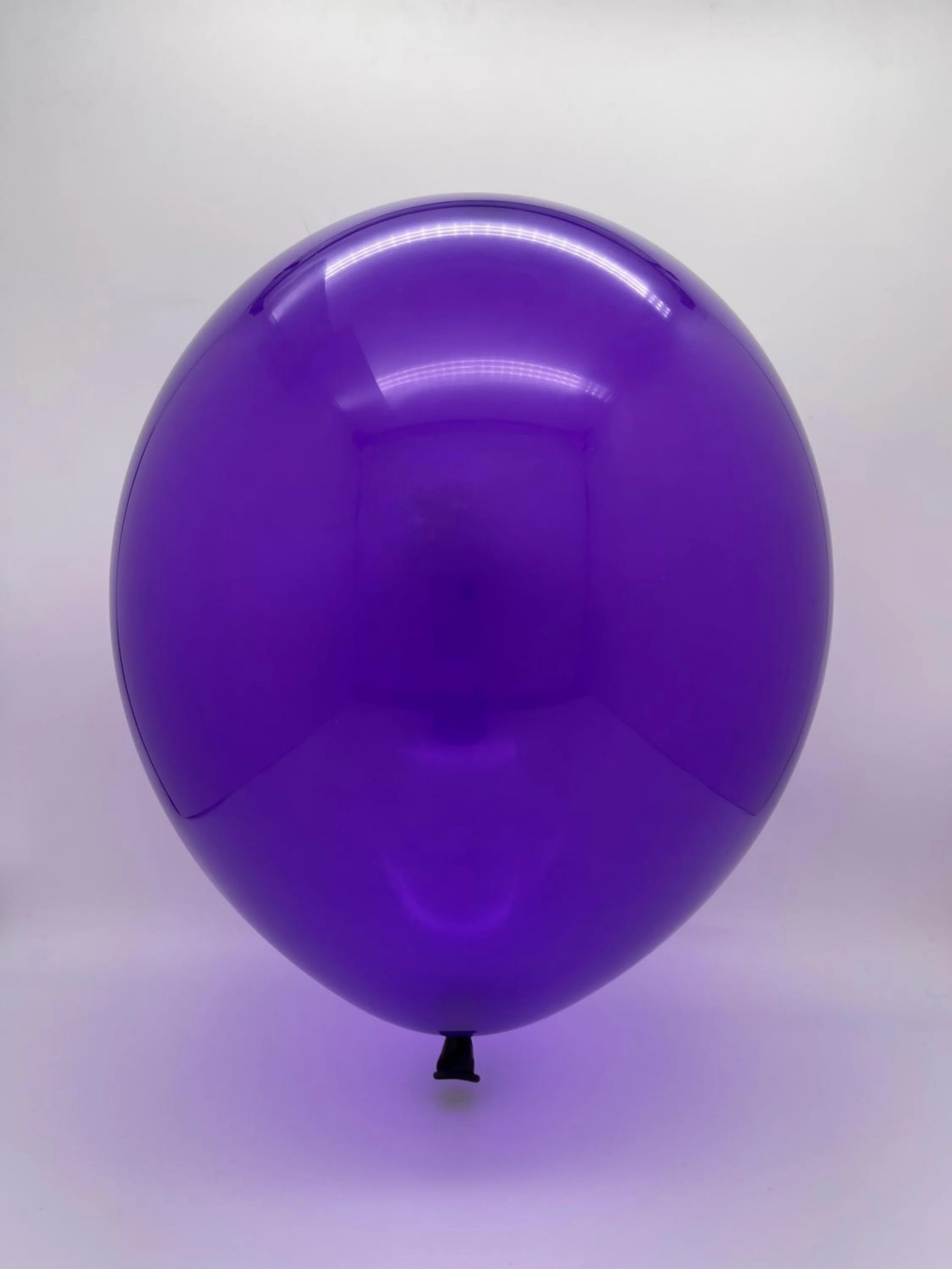 9" Crystal Purple Violet Decomex Latex Balloons (100 Per Bag) - Image 2
