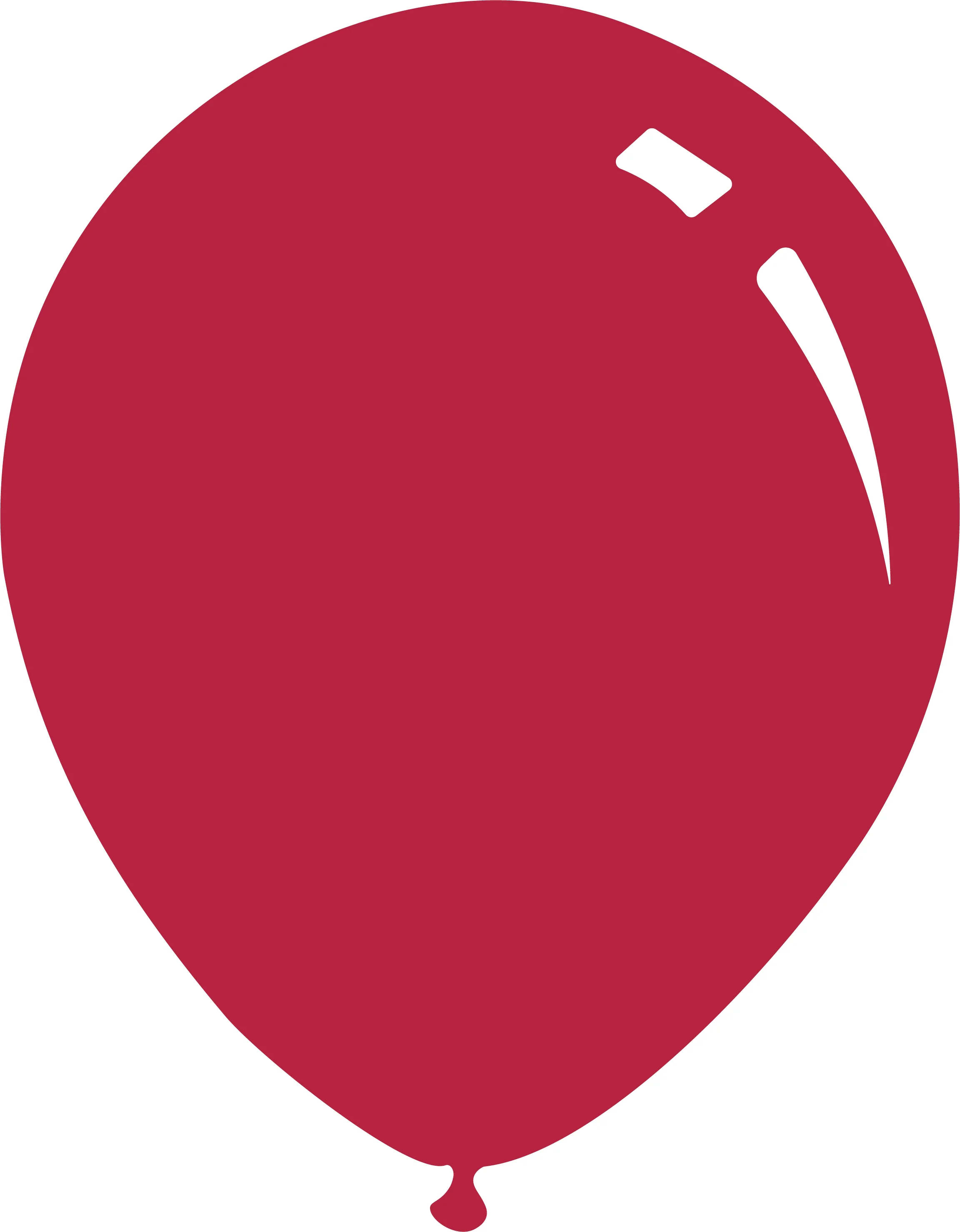 9" Metallic Fuchsia Decomex Latex Balloons (100 Per Bag)