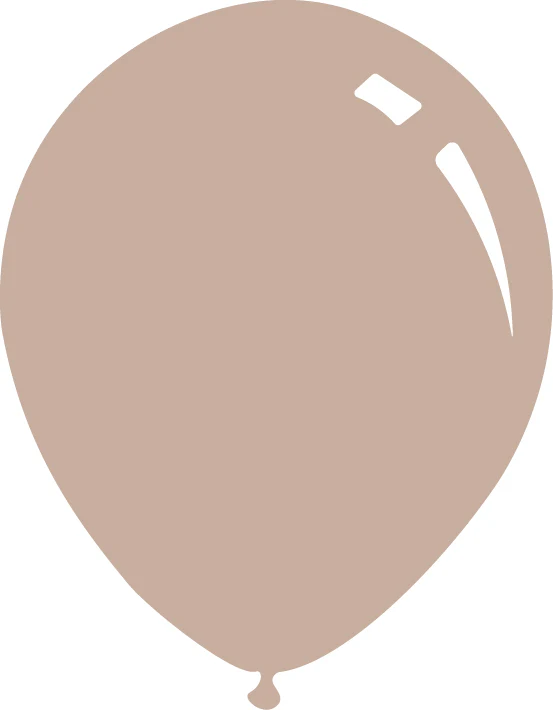 9" Deco Blended Brown Decomex Latex Balloons (100 Per Bag)