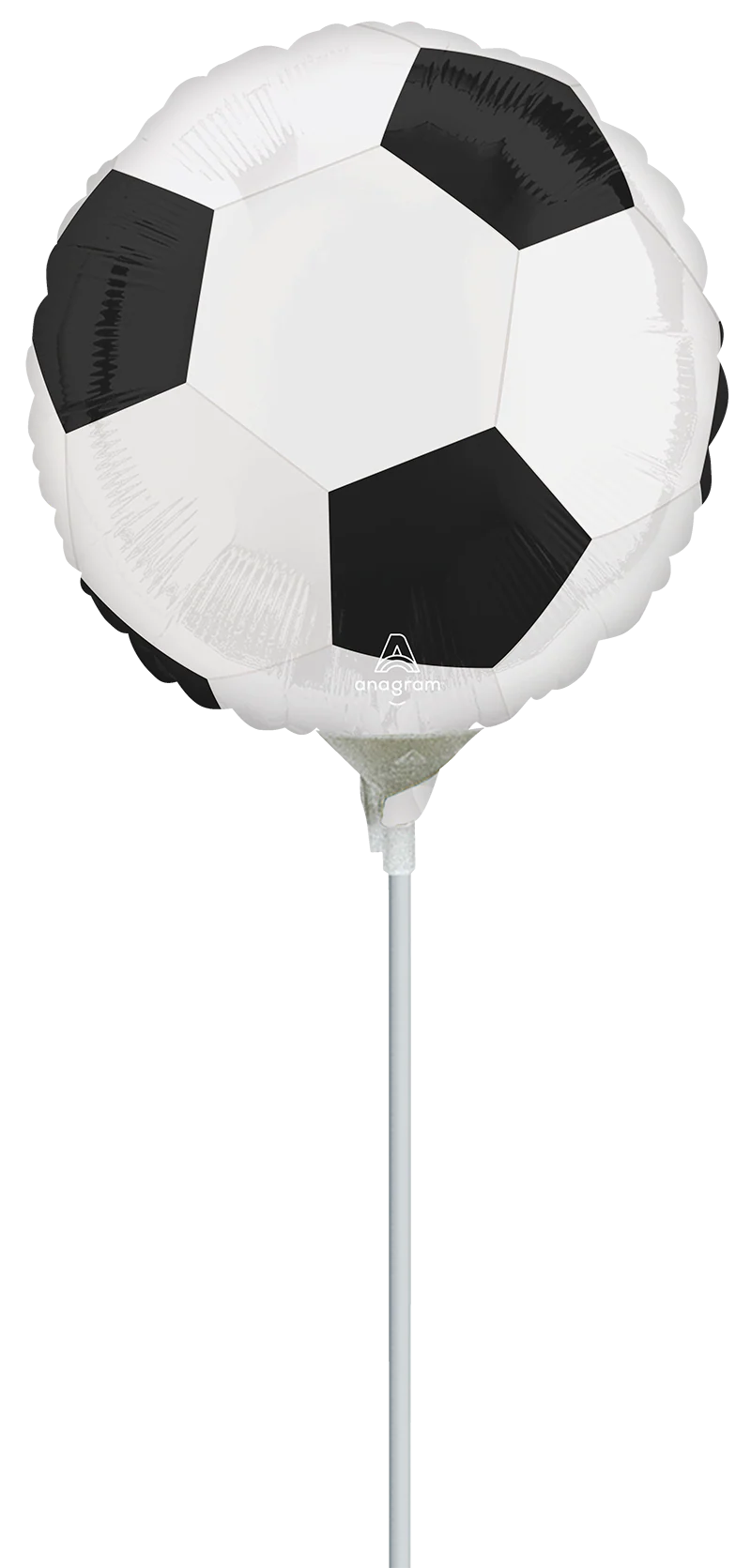 9" Soccer Airfill Only Foil Balloon