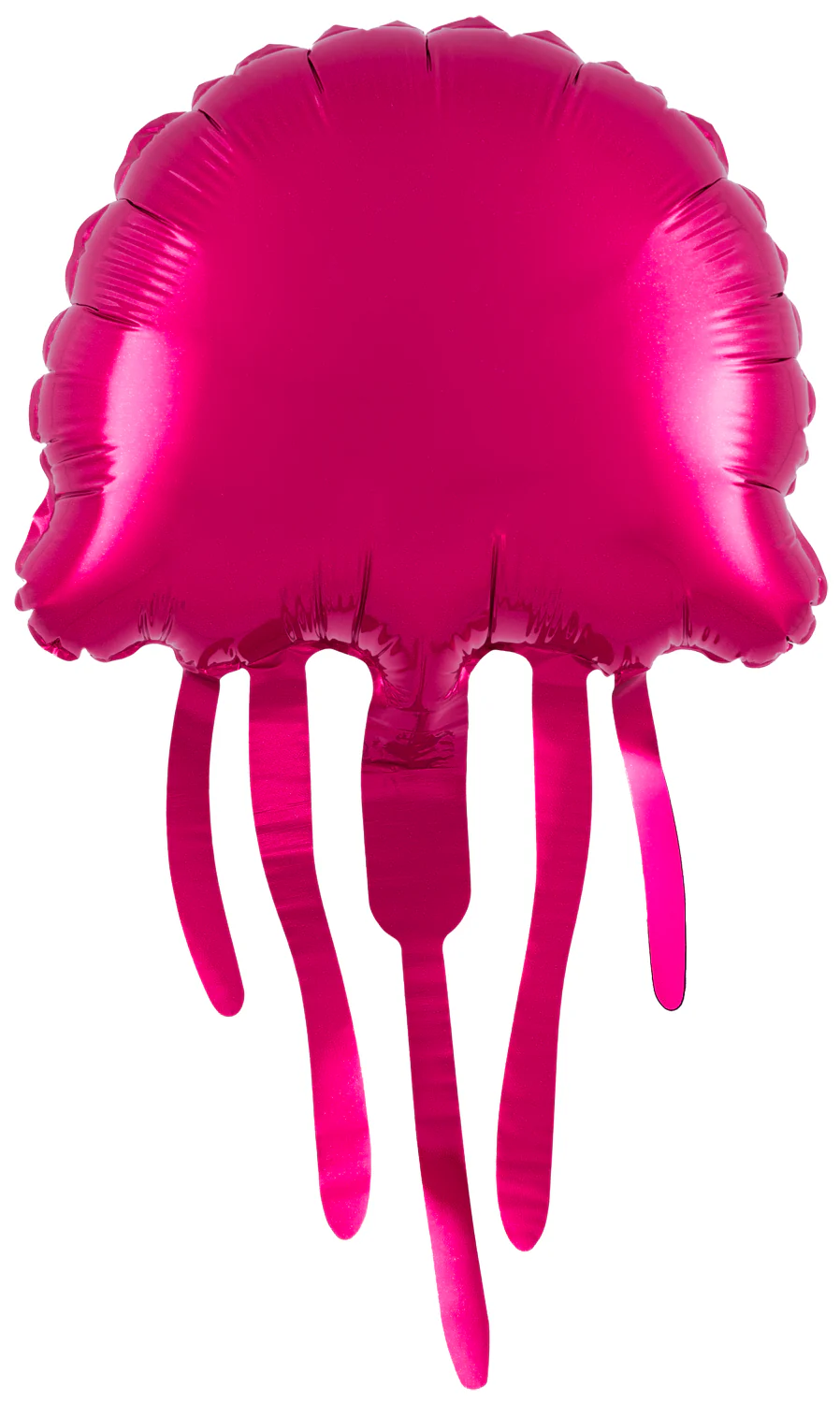9" x 16" Mini Airfill Only (Sticks Sold Separately) Jellyfish Pink (For Air) Packaged Oaktree Brand Mylar/Foil Balloon