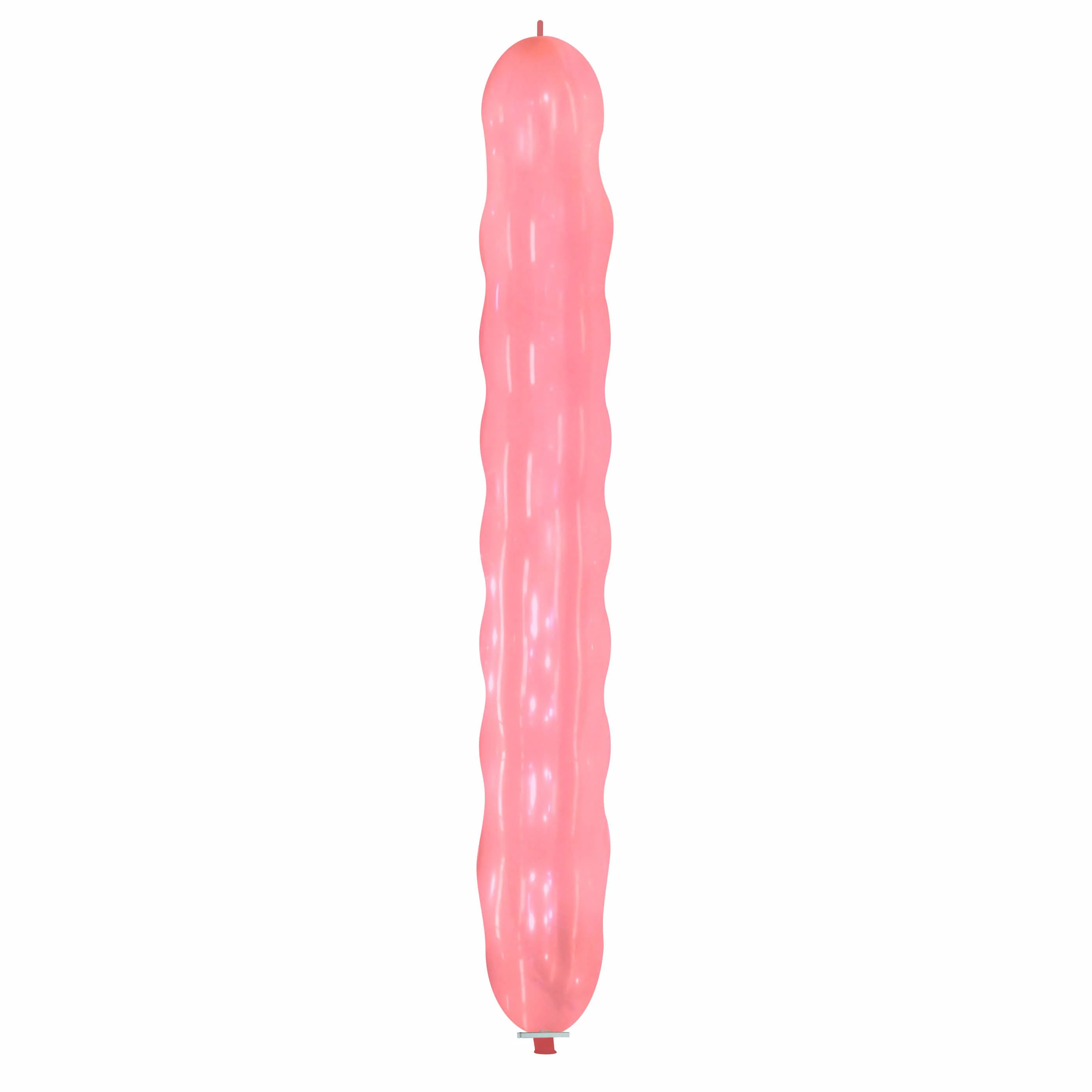 94" Spiral Cattex Brand Crystal Red Latex Balloons