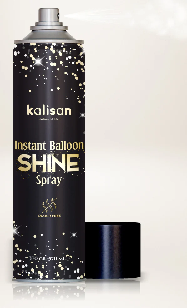 Aerosol Kalishine from Kalisan Instant Balloons Shine Spray 570ml