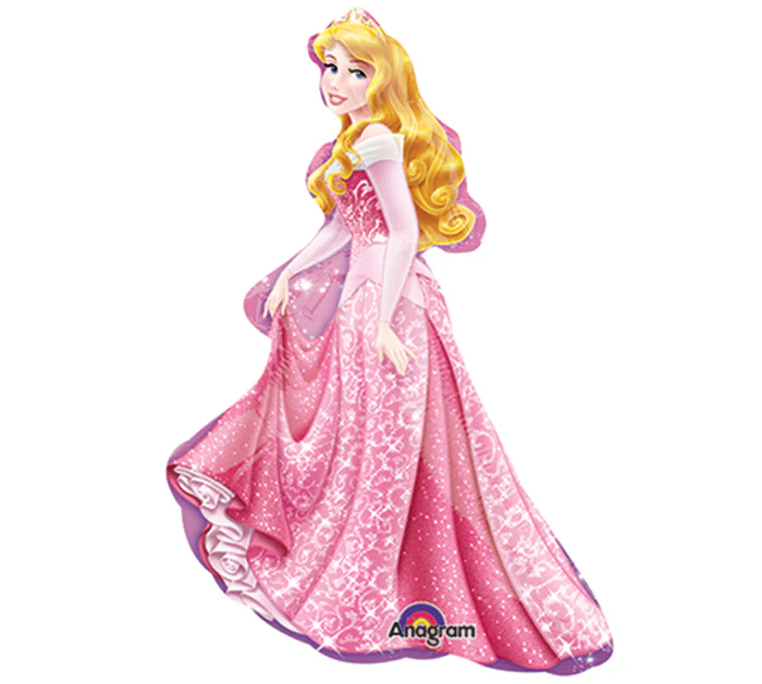 (Airfill Only) Disney Aurora Sleeping Beauty Balloon (Sticks Sold Separately)