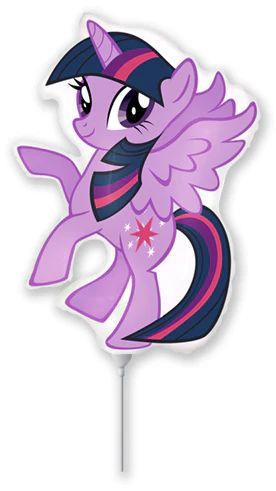 Airfill Only My Little Pony Twilight Foil Balloon (Sticks Sold Separately)