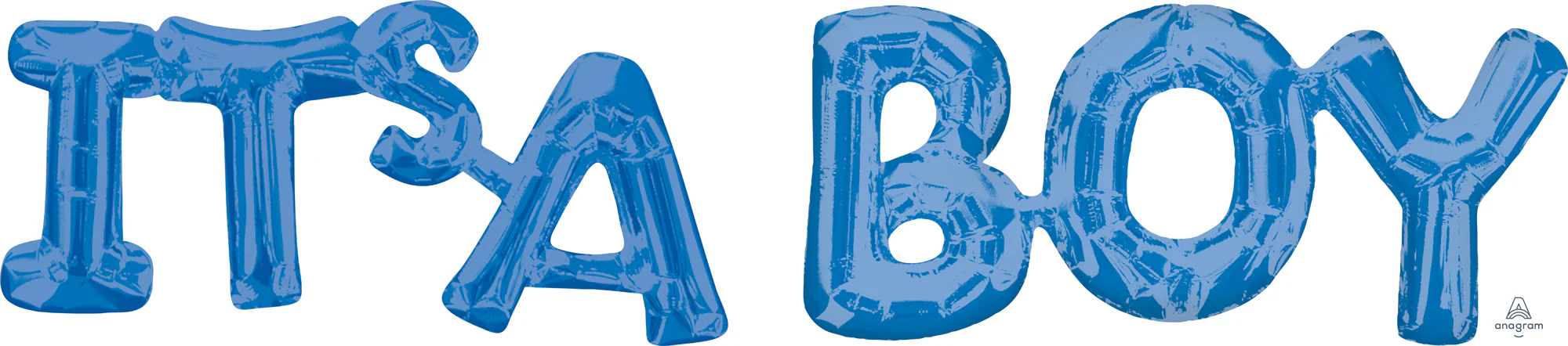 Airfill Only Phrase IT's A Boy (Blue) Balloon