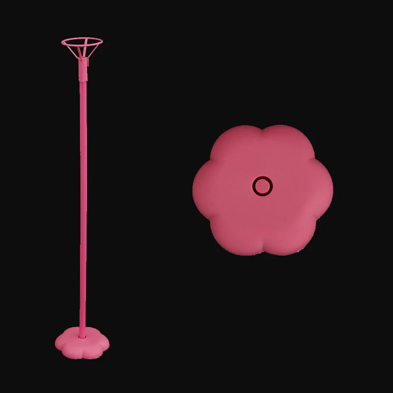 Balloon Table Base-Sticks Stand Pink (10 Pack)