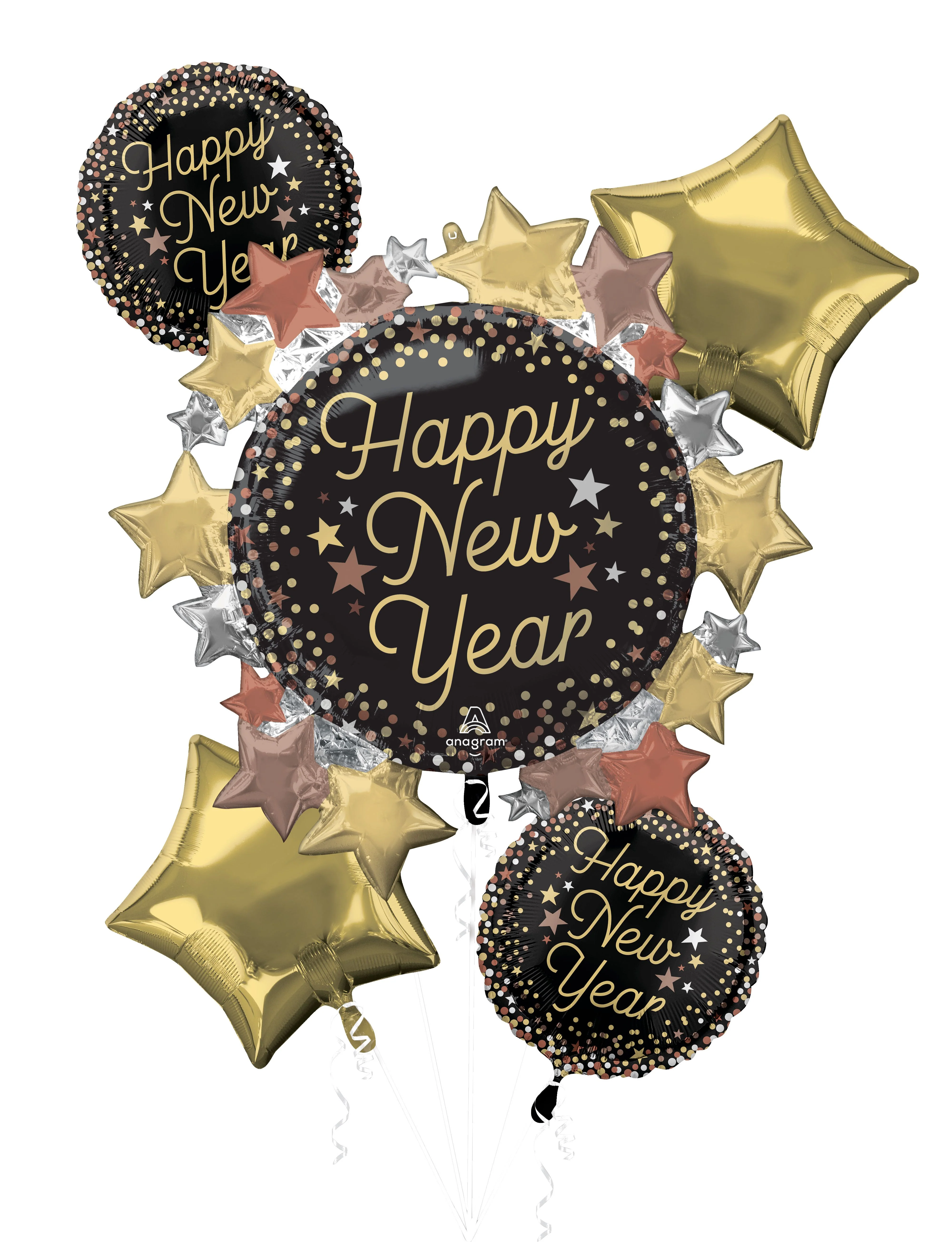 Bouquet Luxe New Year Foil Balloon